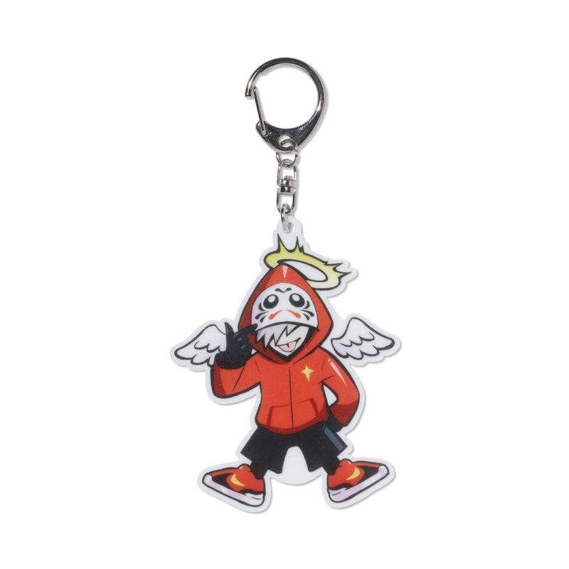 DARUMA  IS GOD KEYCHAIN 1
