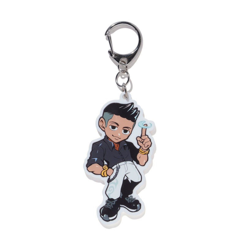 DUAL KEVIN KEYCHAIN