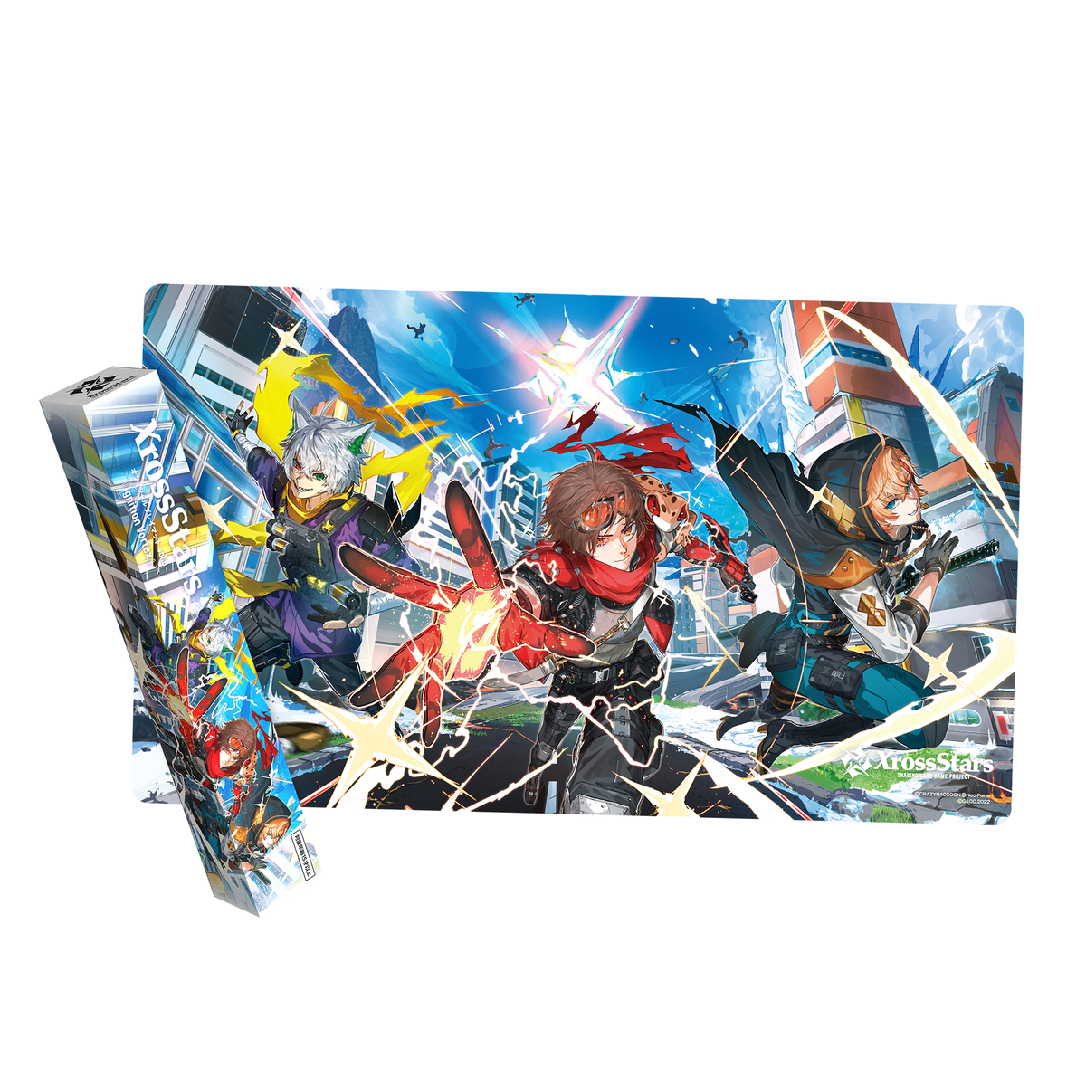 Xross Stars オフィシャルプレイマット 『Ignition Vortex』 – CR